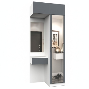 Набор мебели для прихожей "Марсель-253" МР 01-253 В2490 Ш1000 Г580 (ЛД..